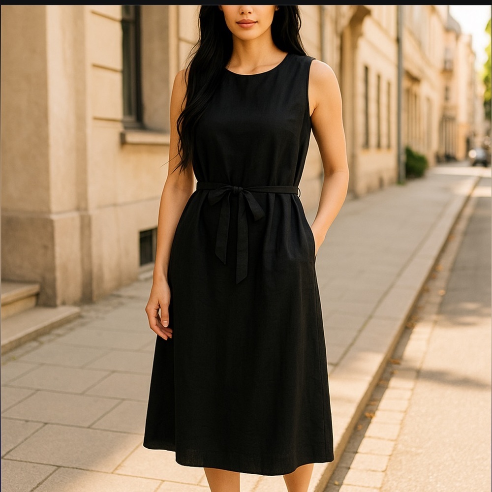 Calvin Klein sleeveless midi dress size 14